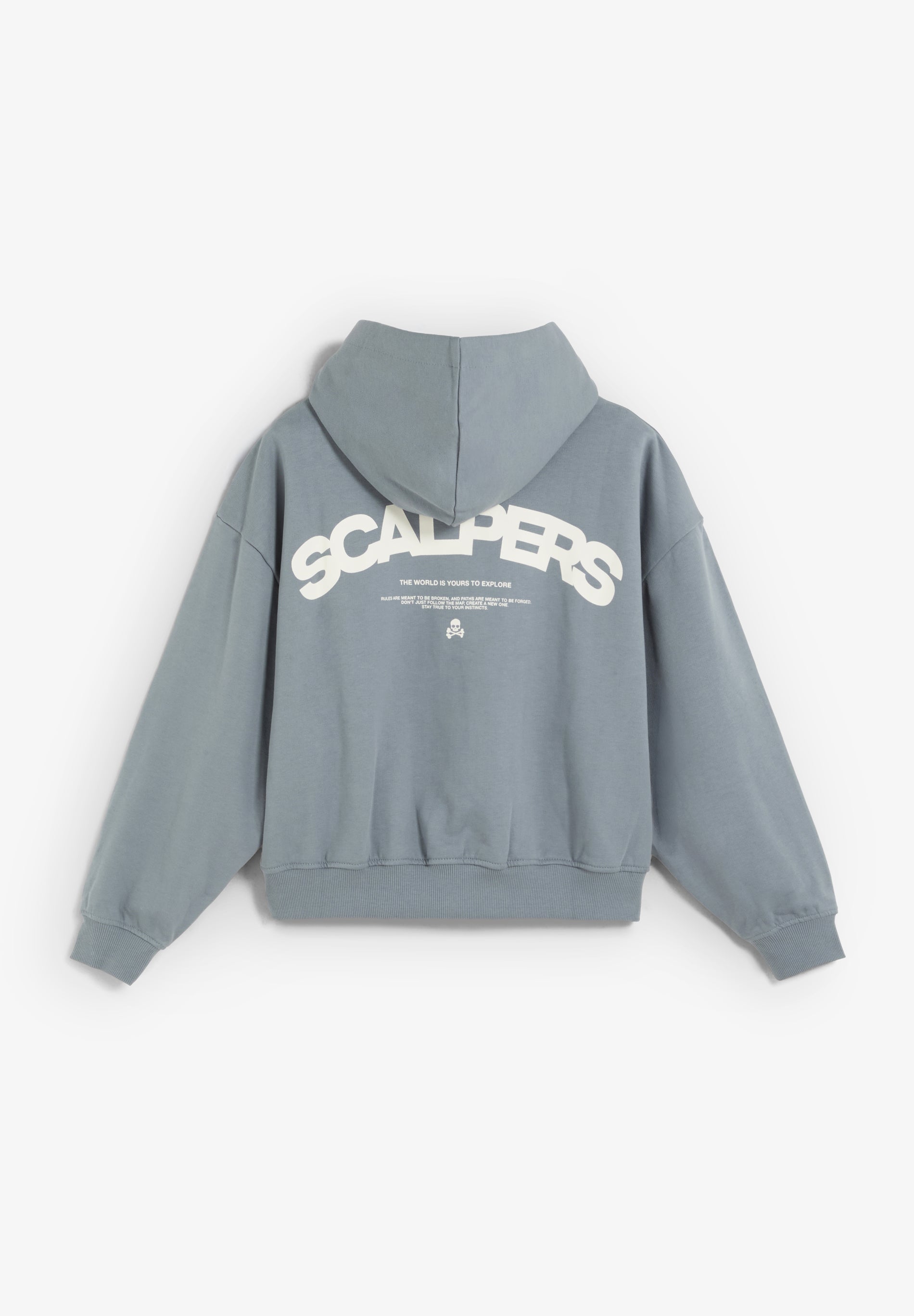 BOXY SWEATSHIRT WITH BACK LOGO