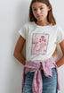 RELAXED FIT PRINTED T-SHIRT