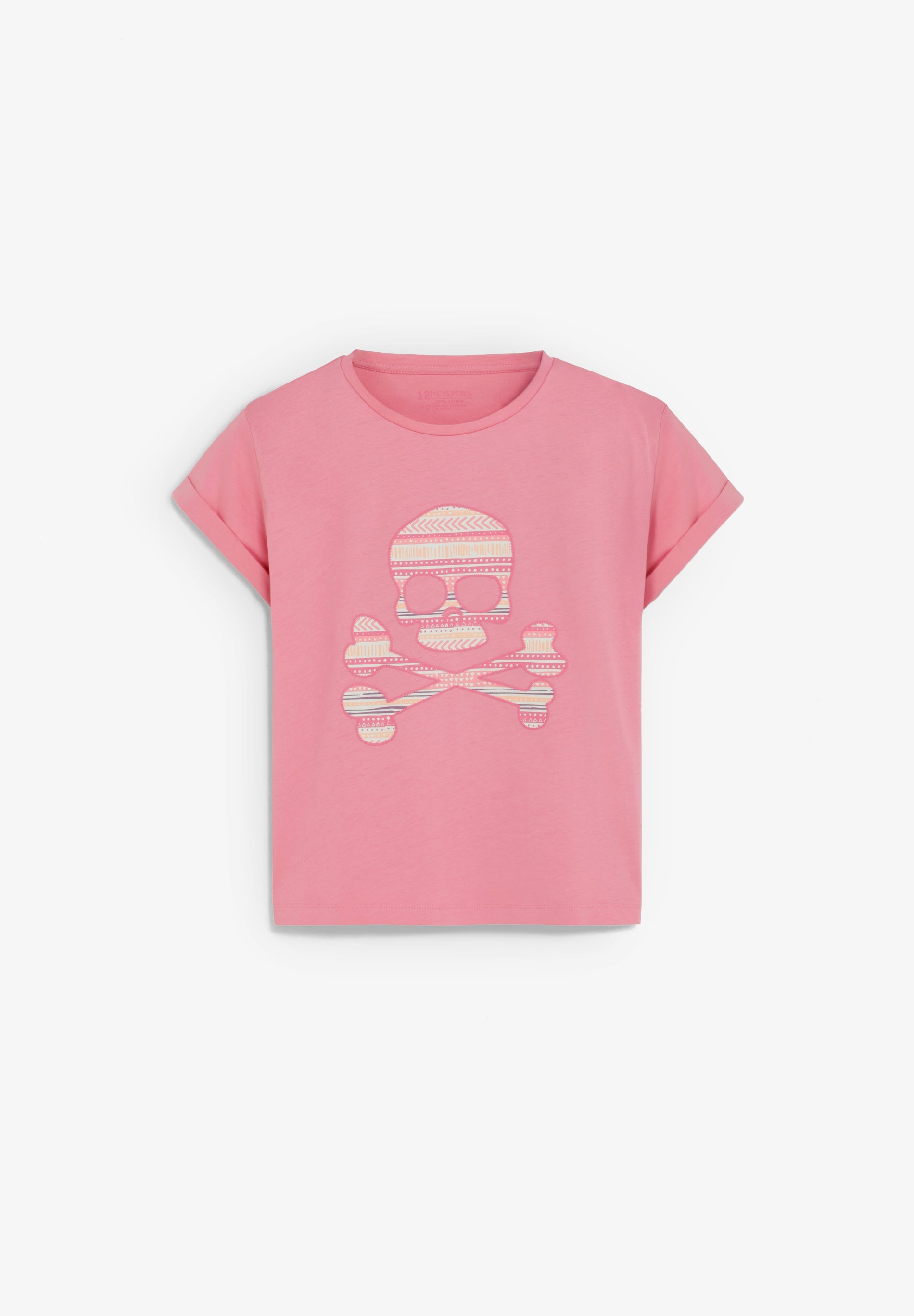 PRINTED SKULL T-SHIRT