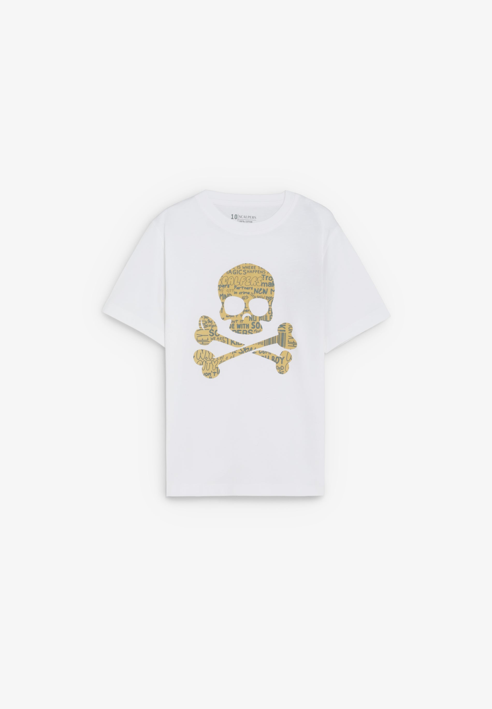 PRINTED SKULL T-SHIRT