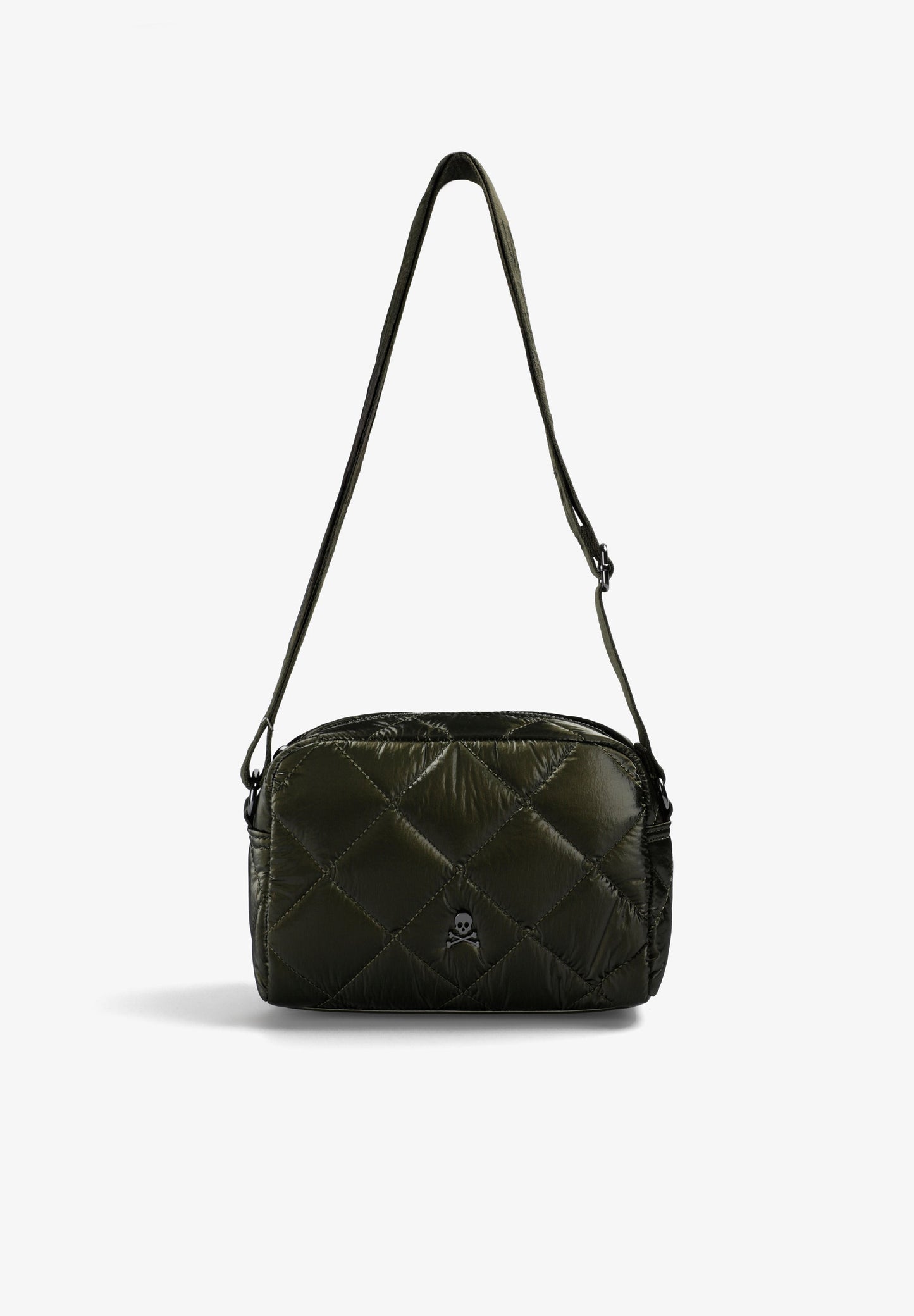 QUILTED NYLON CROSSBODY BAG
