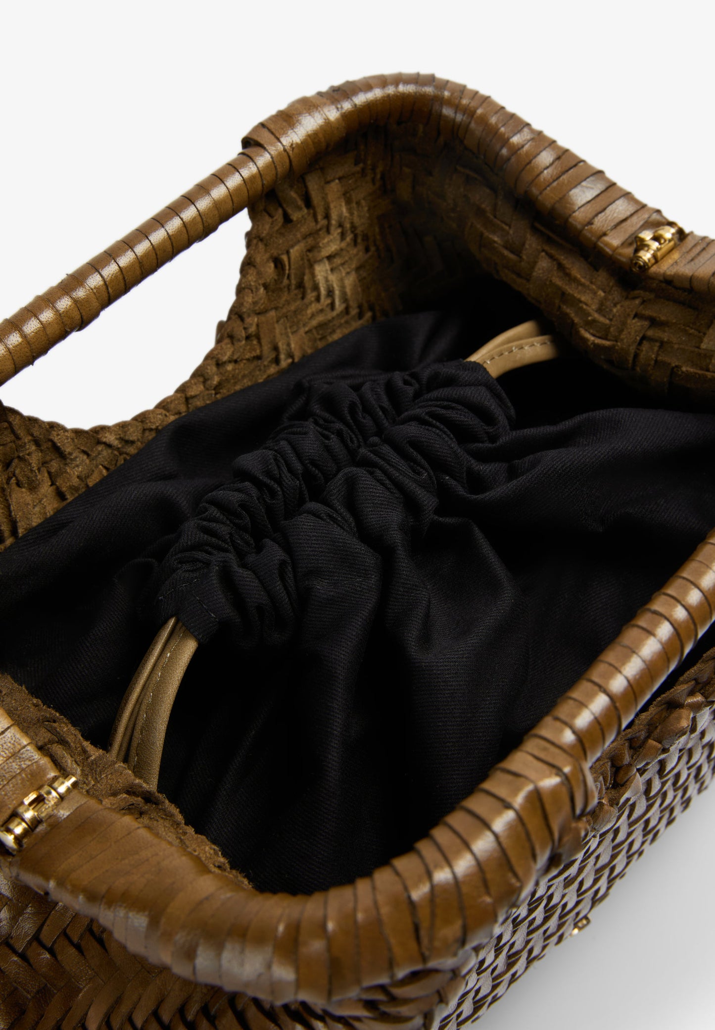 BRAIDED LEATHER BAG