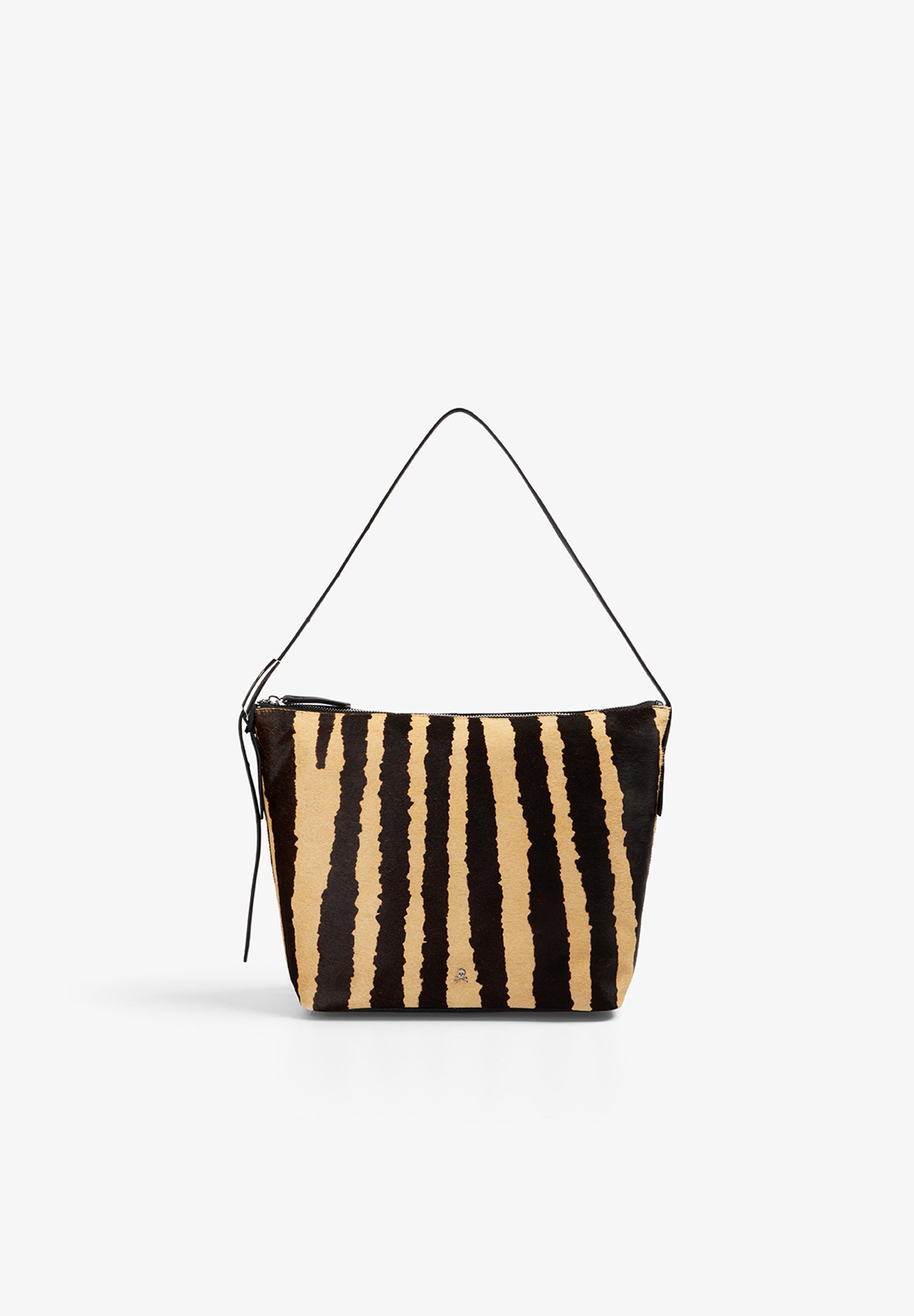 SCFIBYZEBRA LEATHER BAG