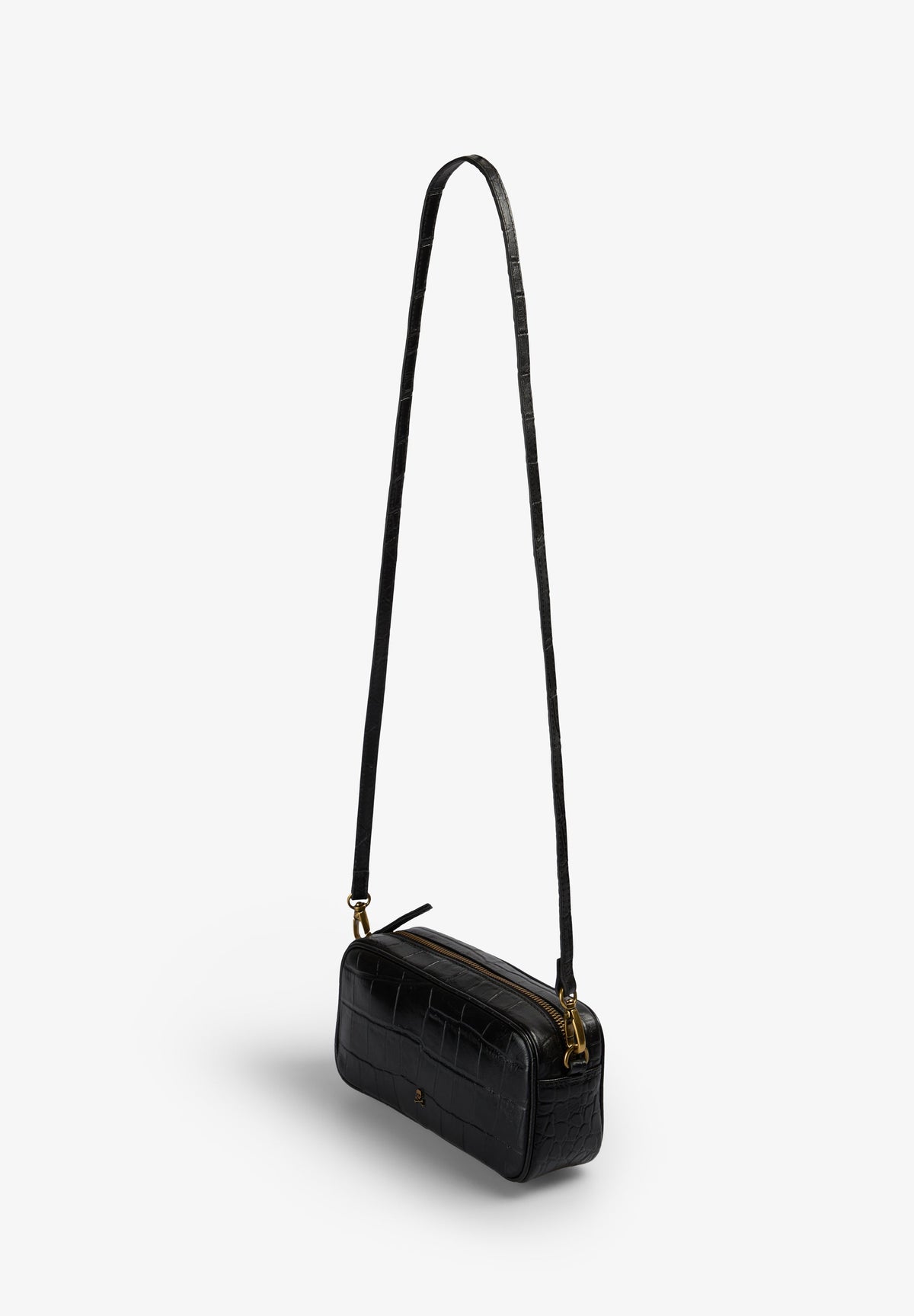 BAGUETTE LEATHER BAG