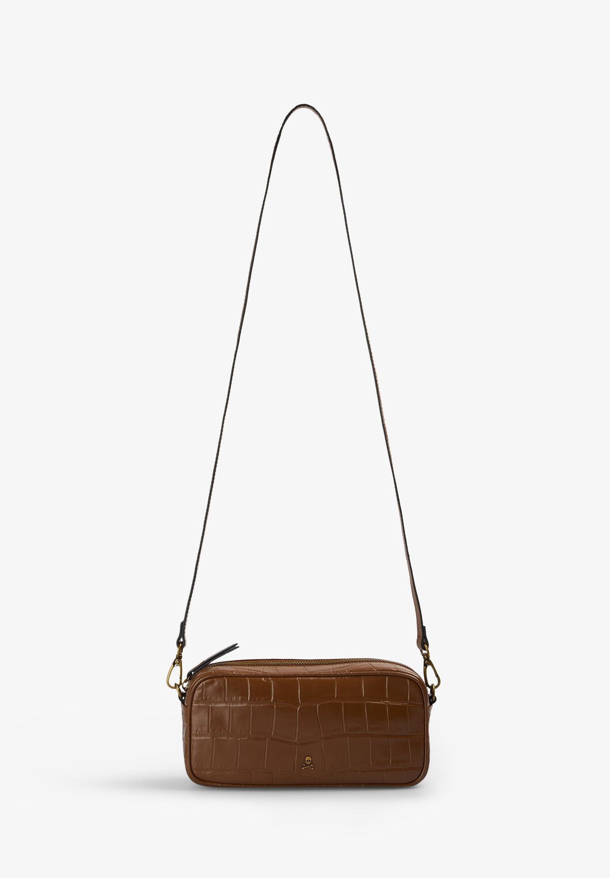 BAGUETTE LEATHER BAG