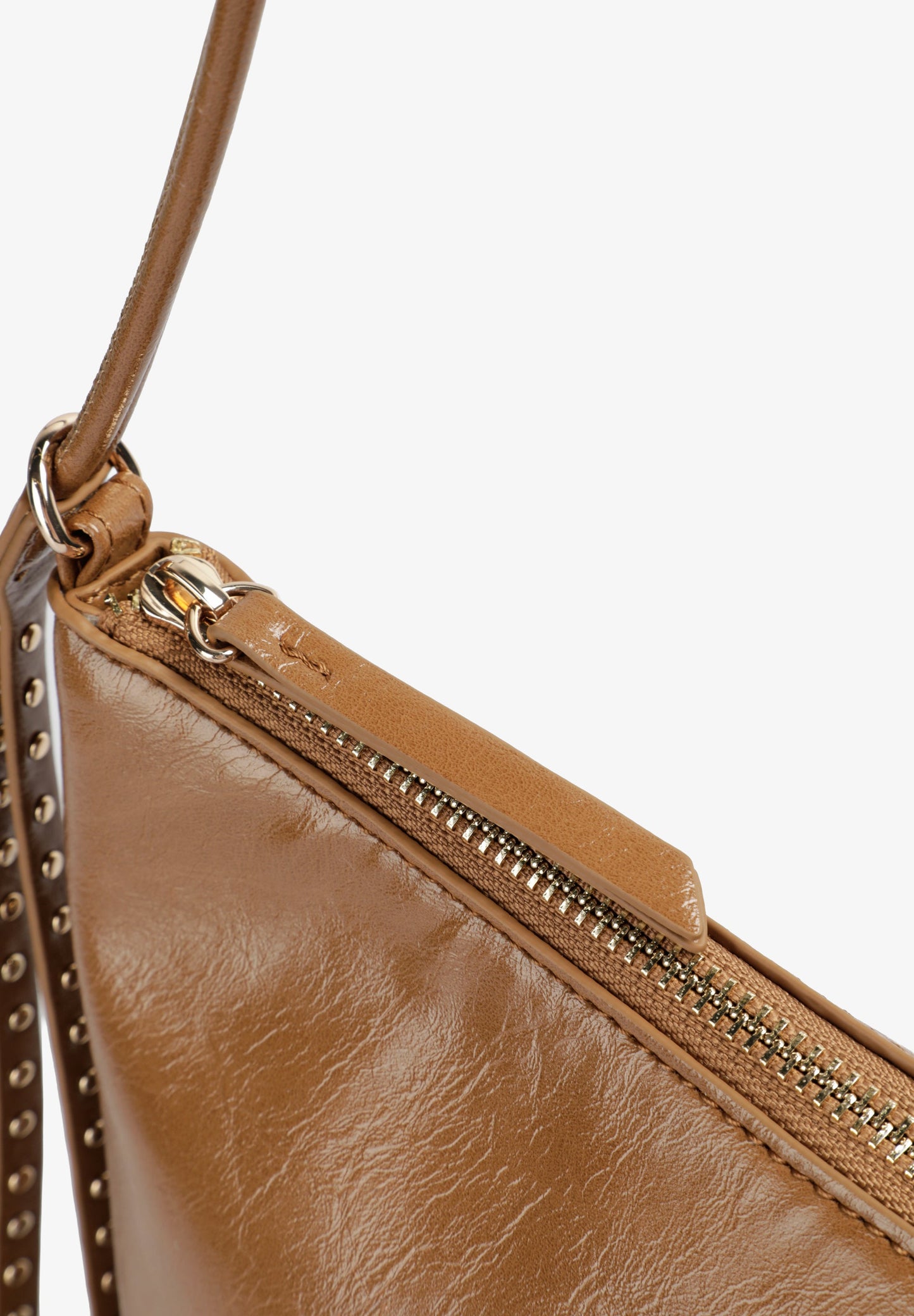 MEDIUM SHOULDER BAG WITH STUDS
