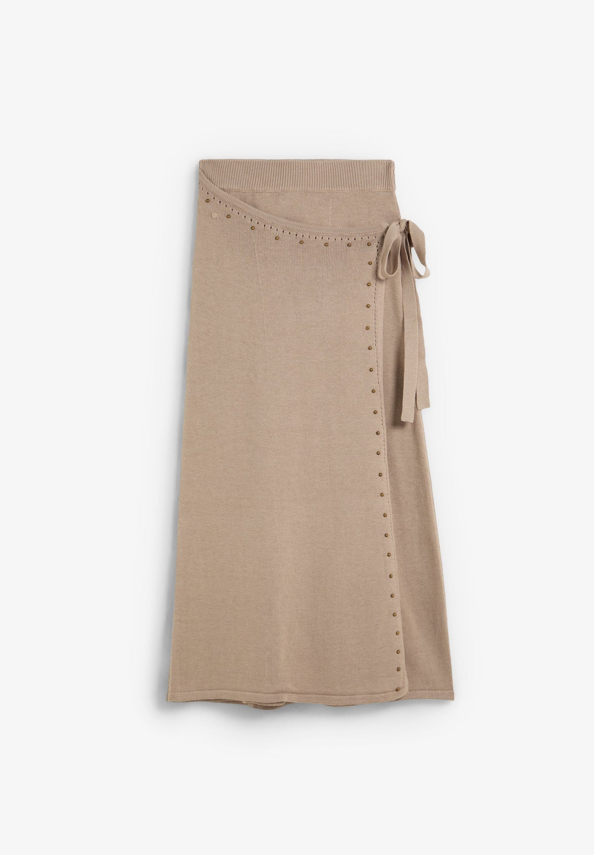WRAP SKIRT WITH STUDS