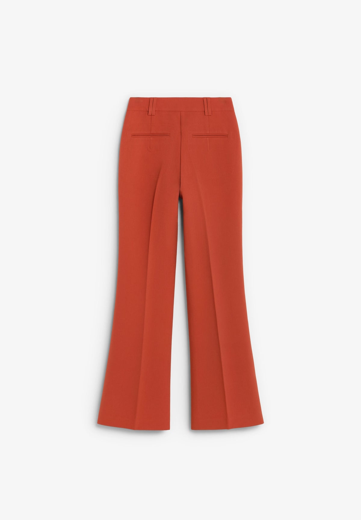 DARTED BOOTCUT TROUSERS