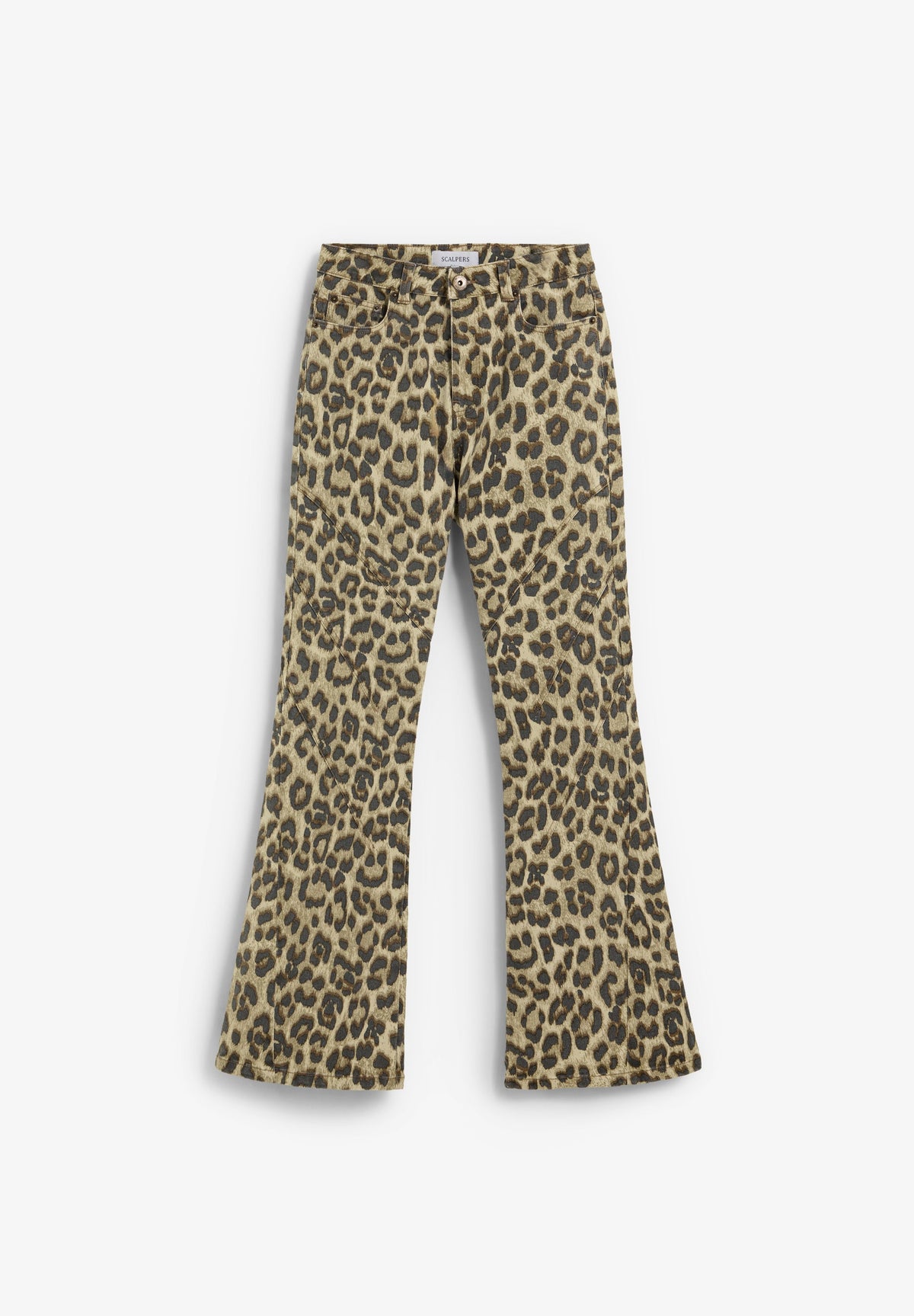 SCCANDY BELT ANIMAL DENIM PANT