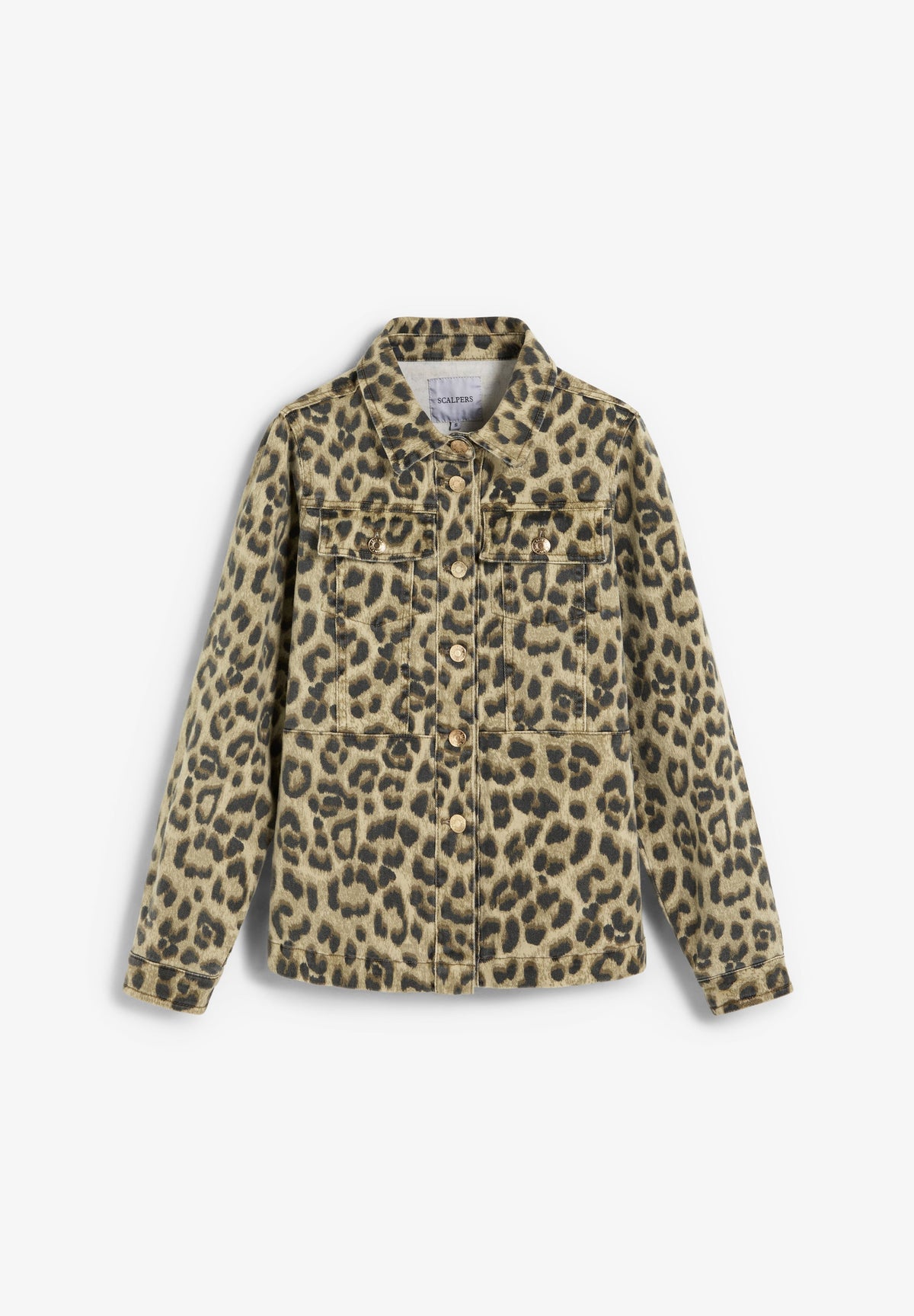 SCCANDY BELT ANIMAL DENIM SHIRT