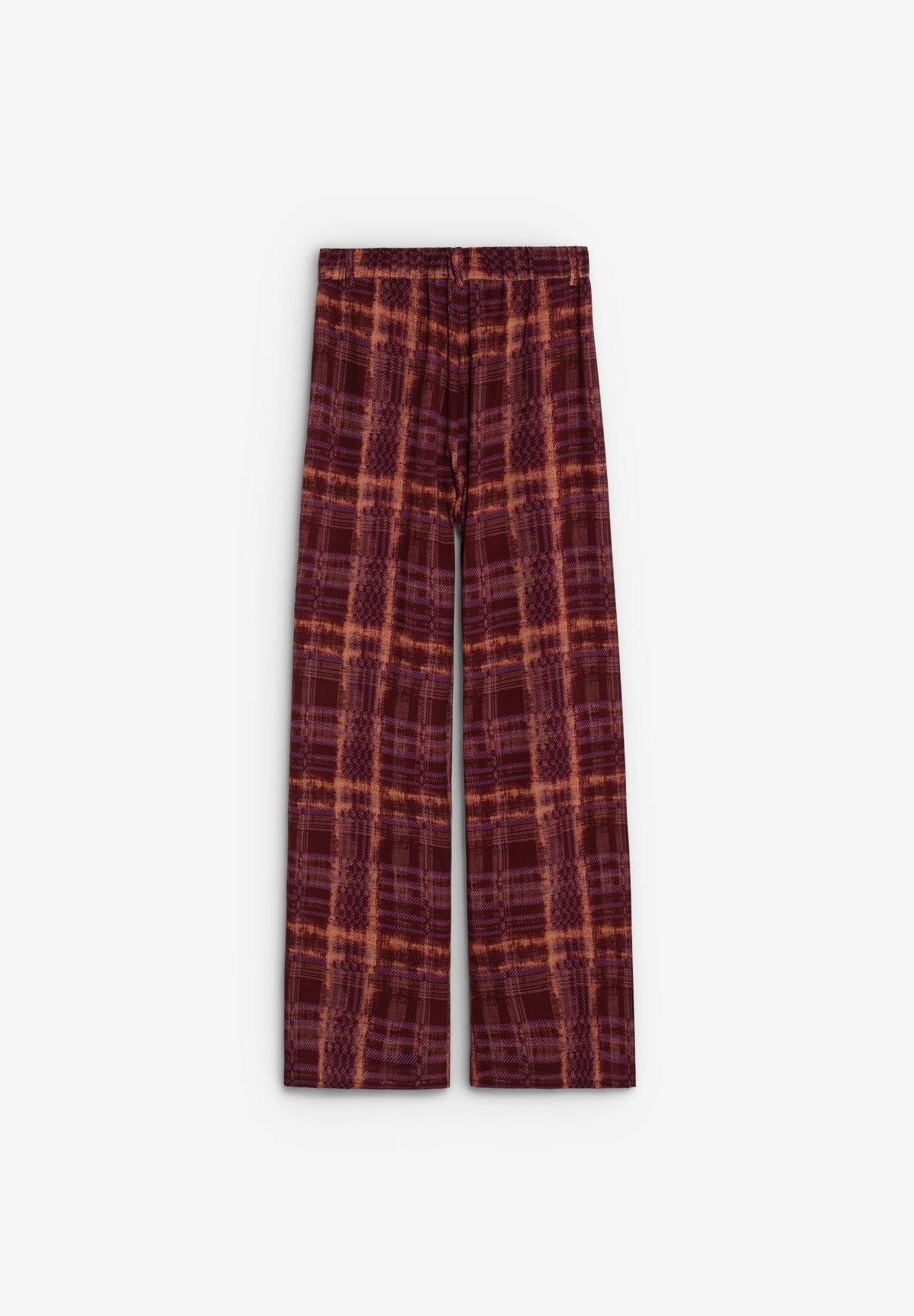 WIDE LEG PRINTED TROUSERS