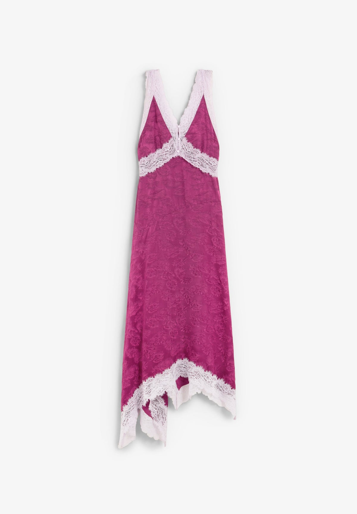 JACQUARD CAMISOLE DRESS