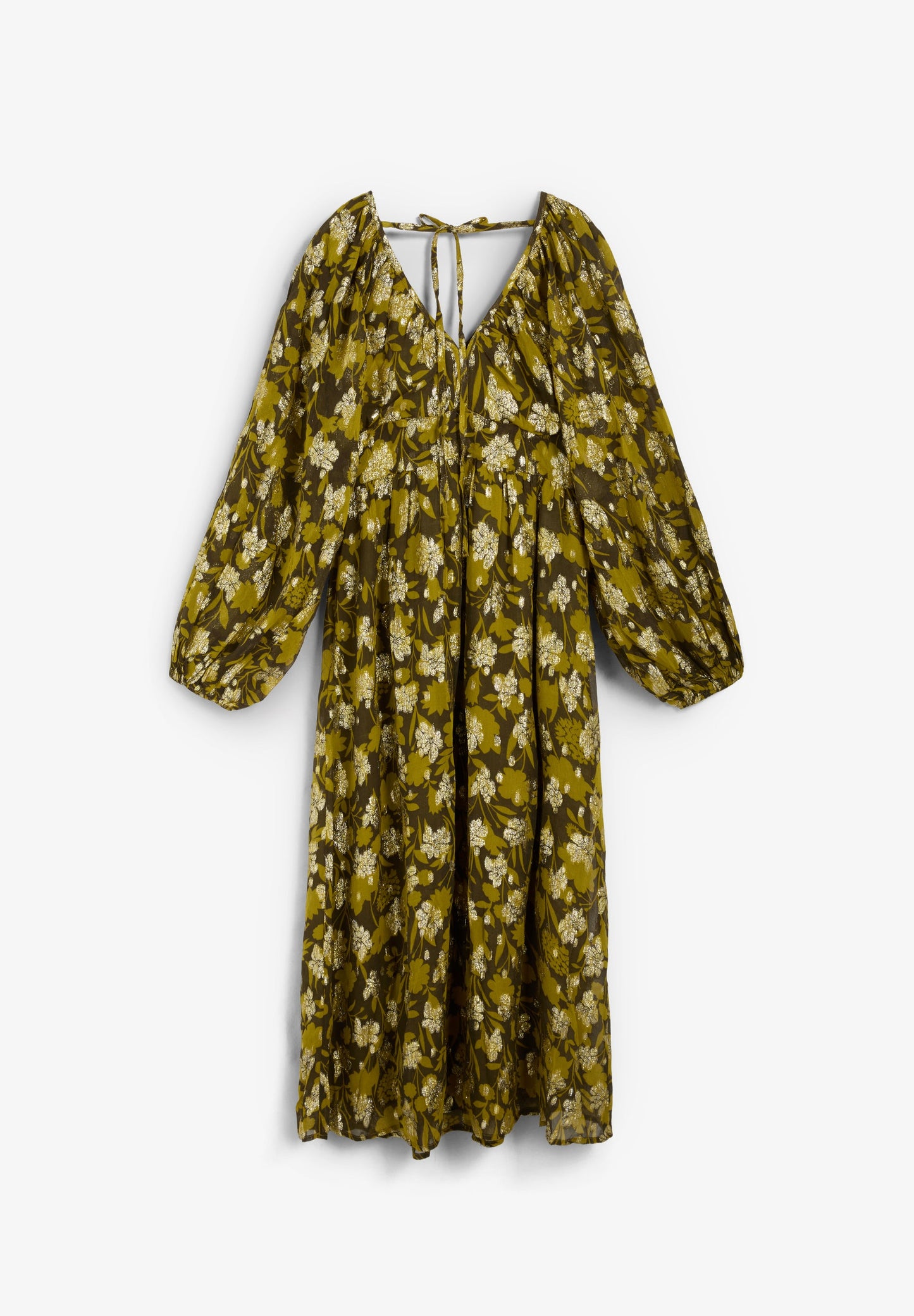 SCFLOWER LUREX LS DRESS
