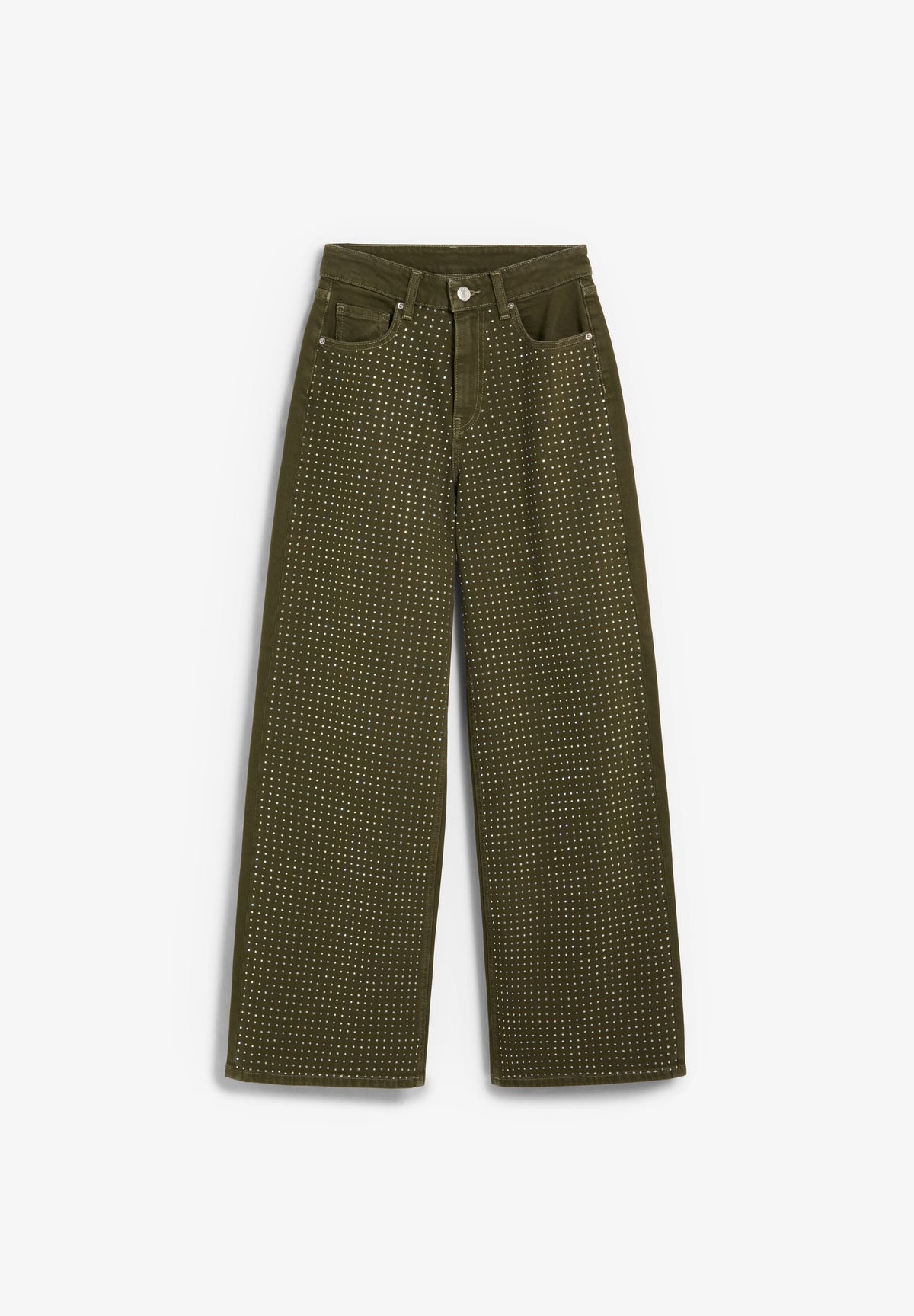 SCFULL STRASS DENIM PANT