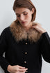 SCFURNECK CARDIGAN