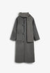 REVERSIBLE COAT WITH SCARF