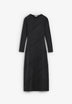 KNIT DRESS WITH DIAGONAL SEAMS