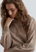 WOOL SWEATER WITH COLLAR DETAIL