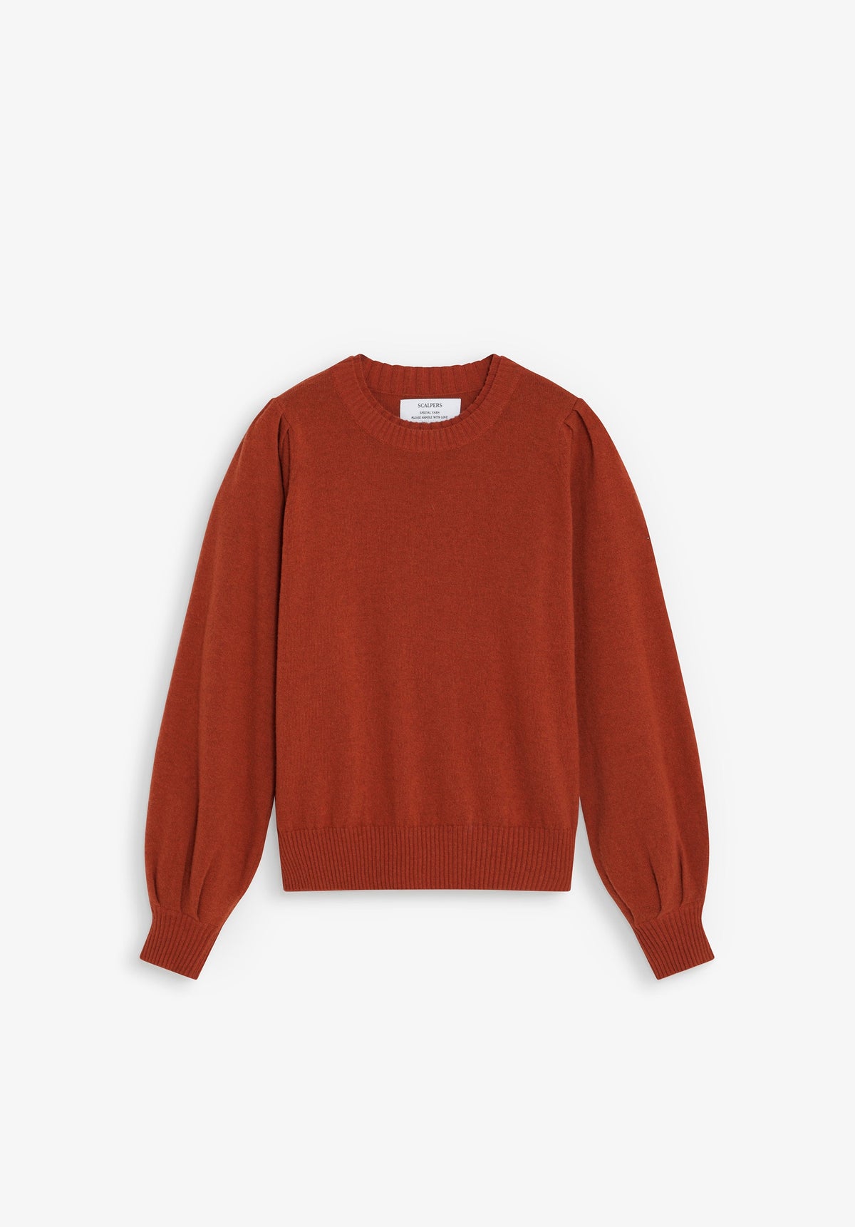 WOOL SWEATER WITH COLLAR DETAIL