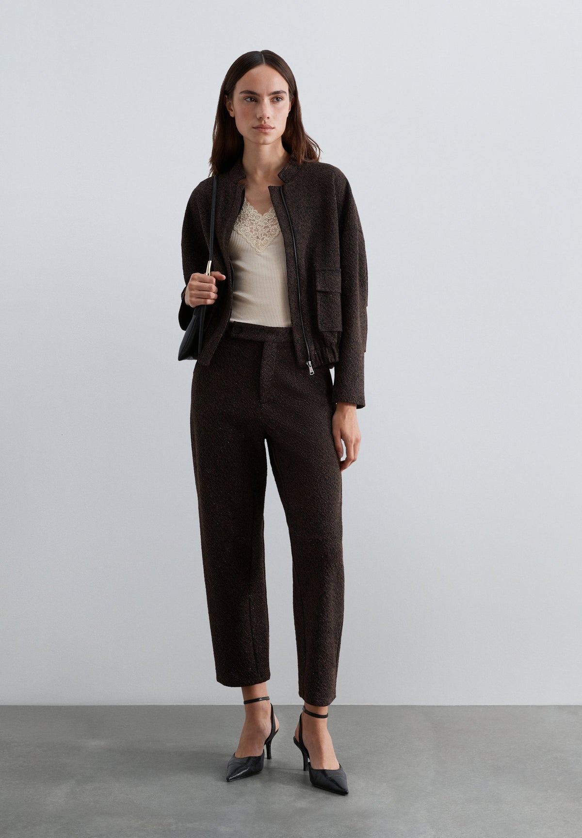 LUREX BOMBER JACKET