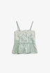 JACQUARD TOP WITH LACE