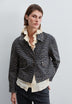 PRINTED JACKET WITH STUDS
