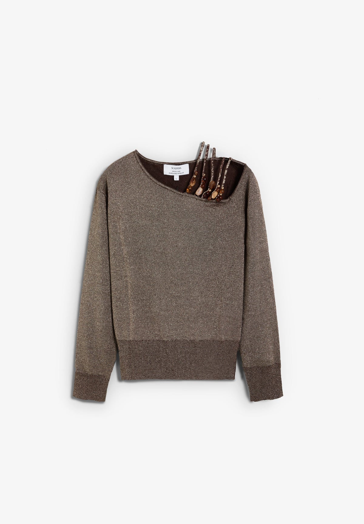 LUREX BEADED JUMPER