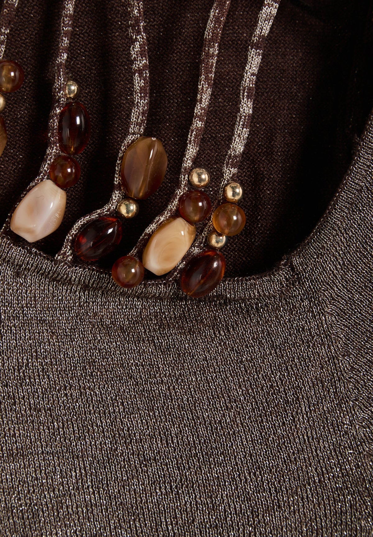 LUREX BEADED JUMPER