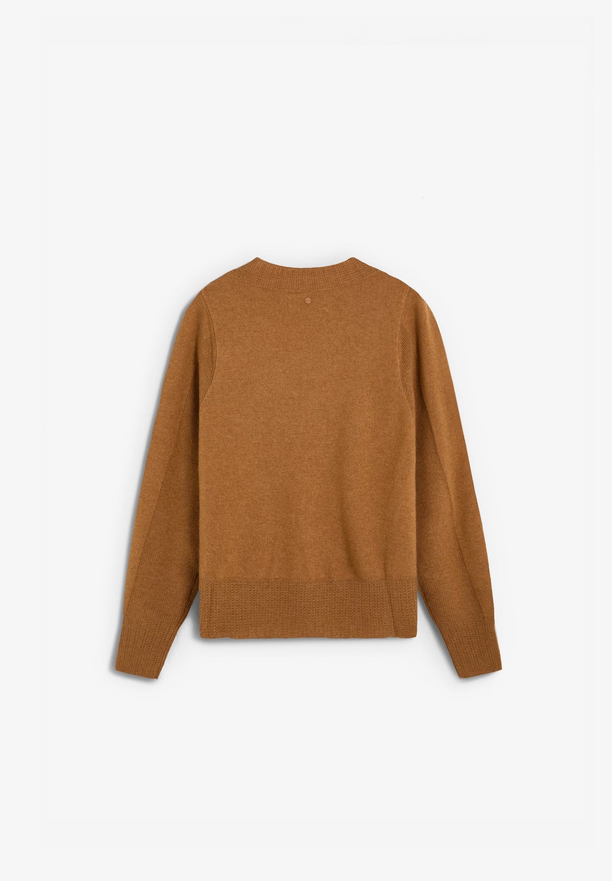 V-NECK RIBBED SWEATER