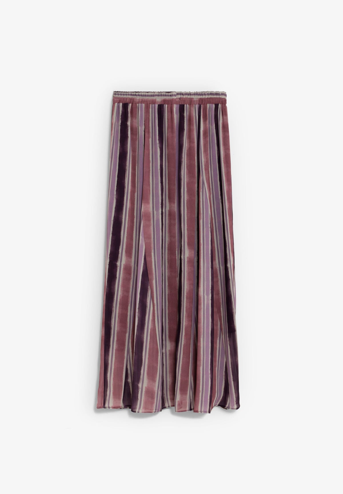 A-LINE STRIPED SKIRT