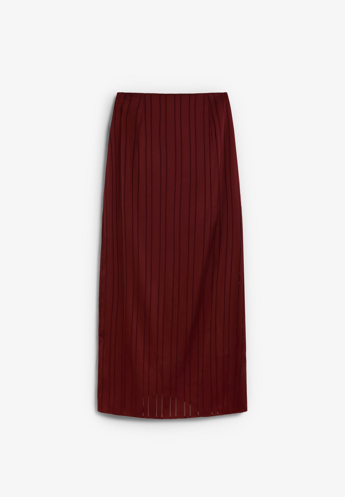 STRIPED OPENWORK SKIRT