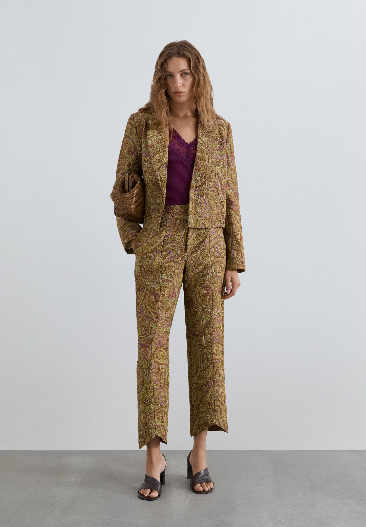 PAISLEY PRINT JACKET