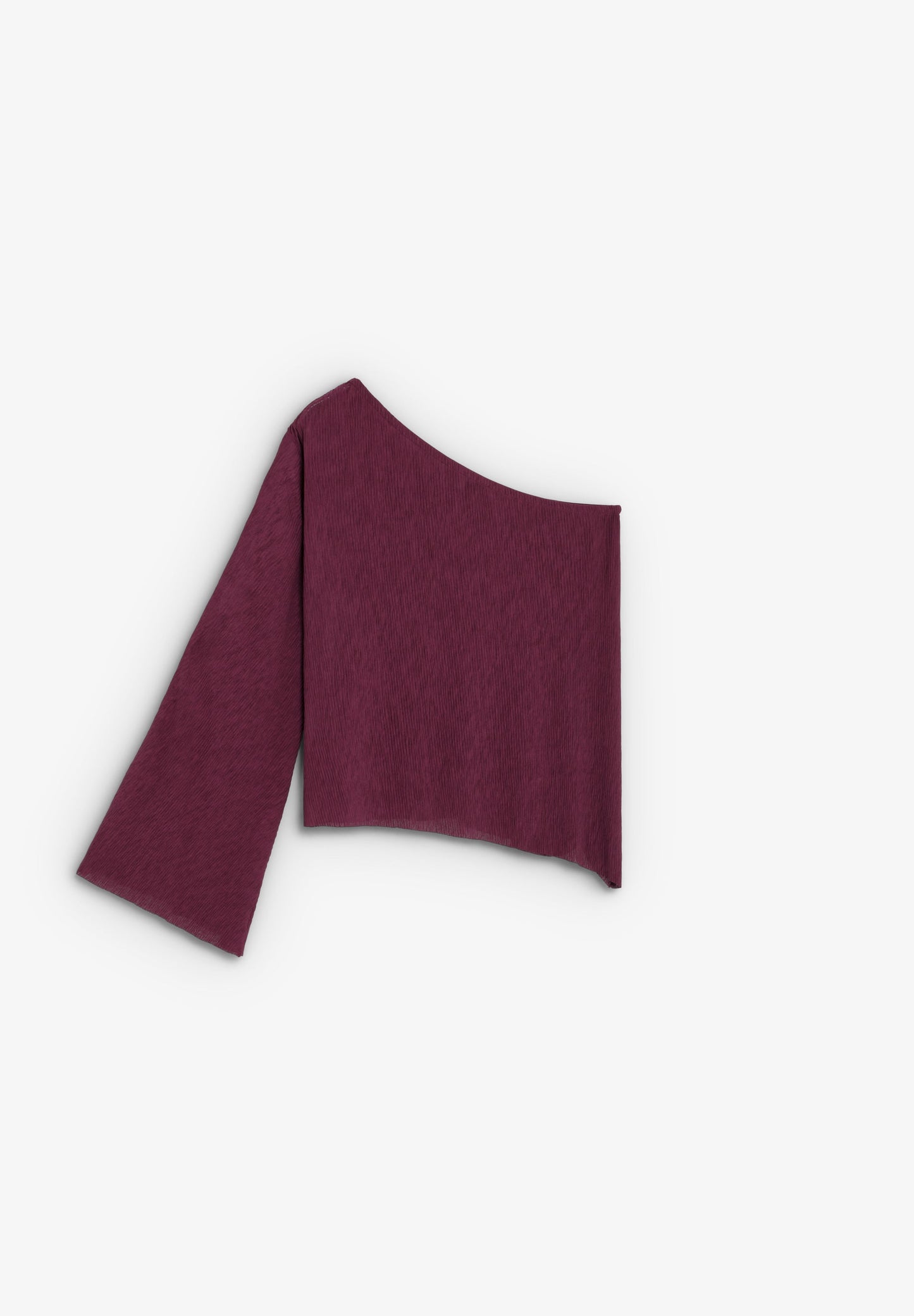 SCPLEATED HOLES JERSEY TOP