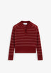 LUREX POLO SWEATER