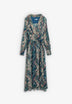 SCSASH V PRINT DRESS