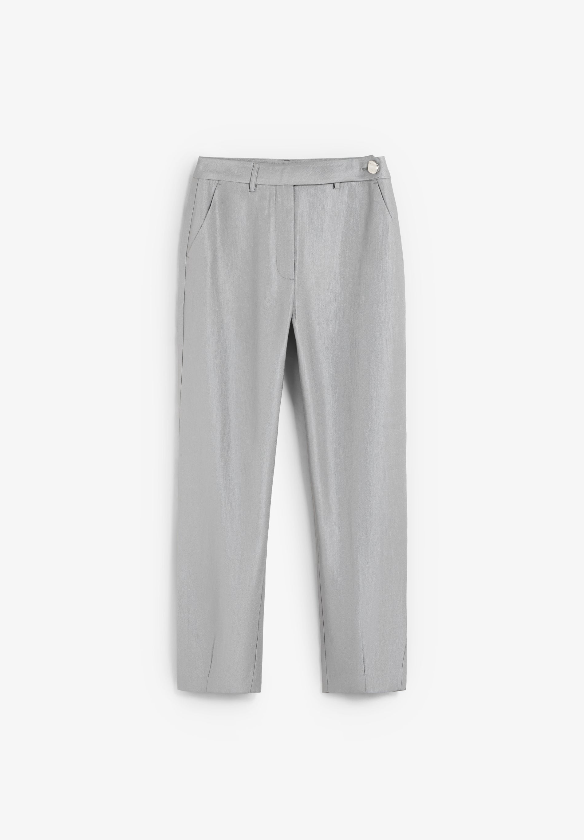 HIGH-WAIST STRAIGHT TROUSERS