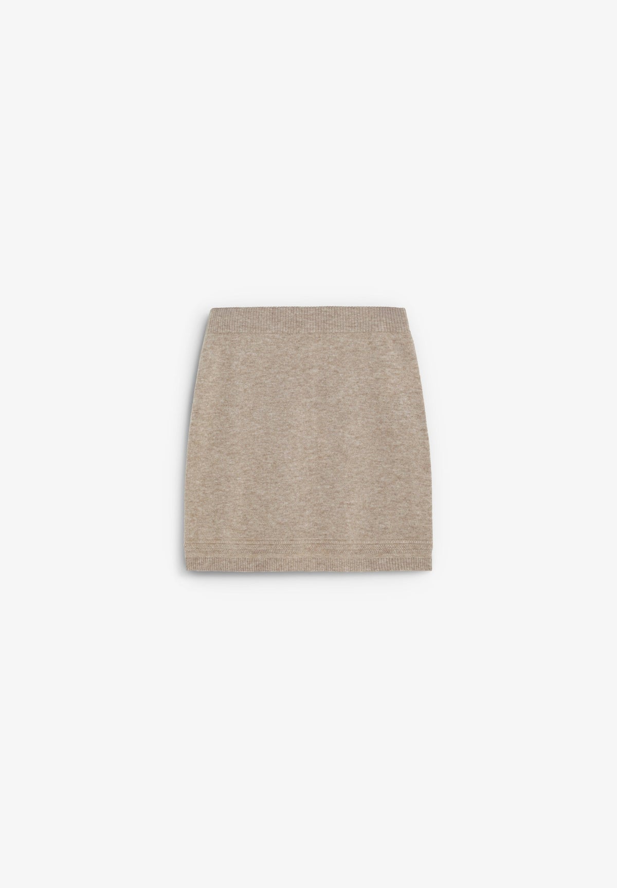 SCSQUARE MINI KNIT SKIRT