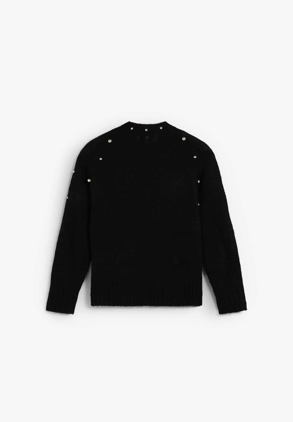 STUDDED DETAIL SWEATER