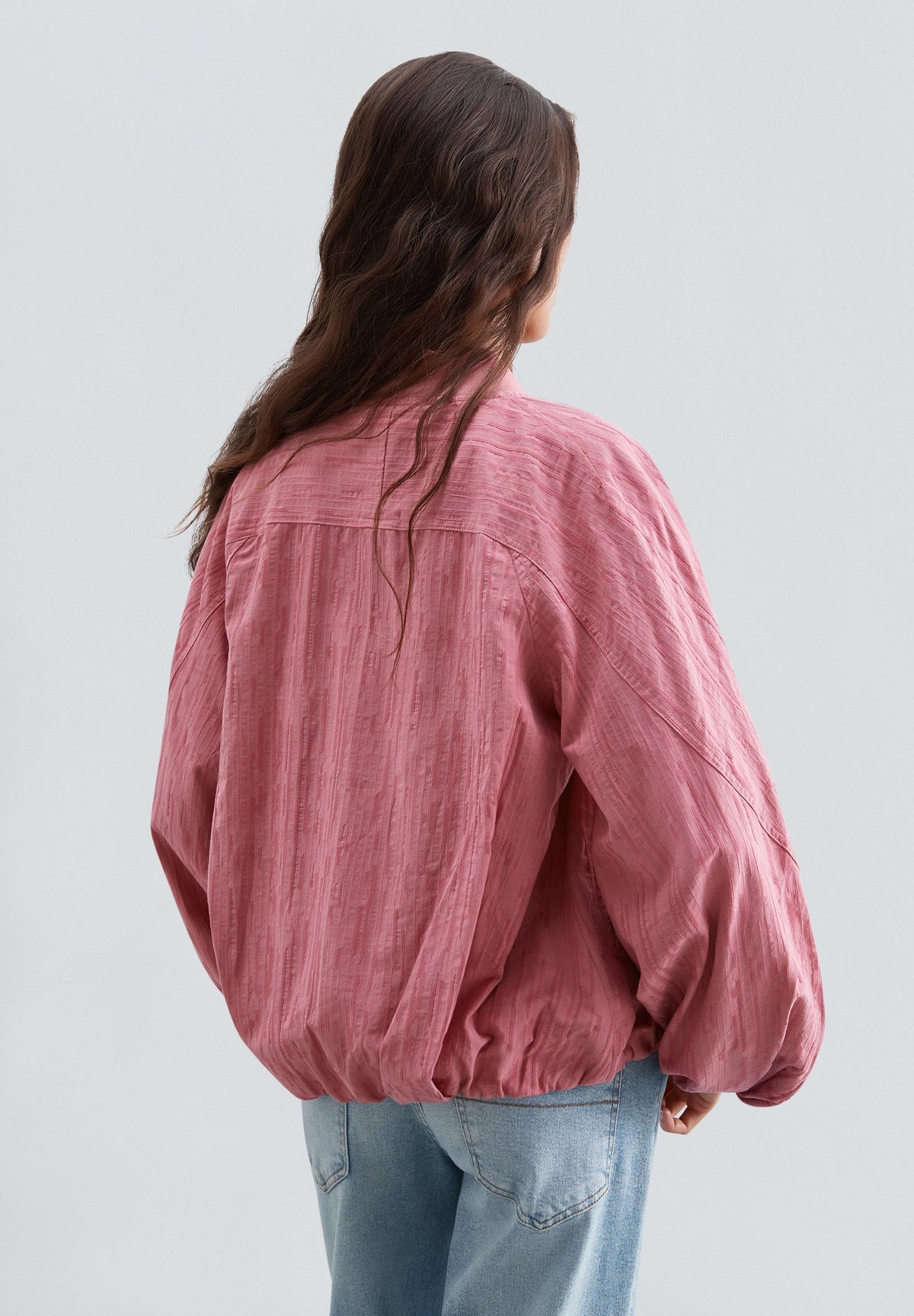 TEXTURED PUFFER JACKET
