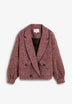 SCVOLUME PINK BOMBER JACKET