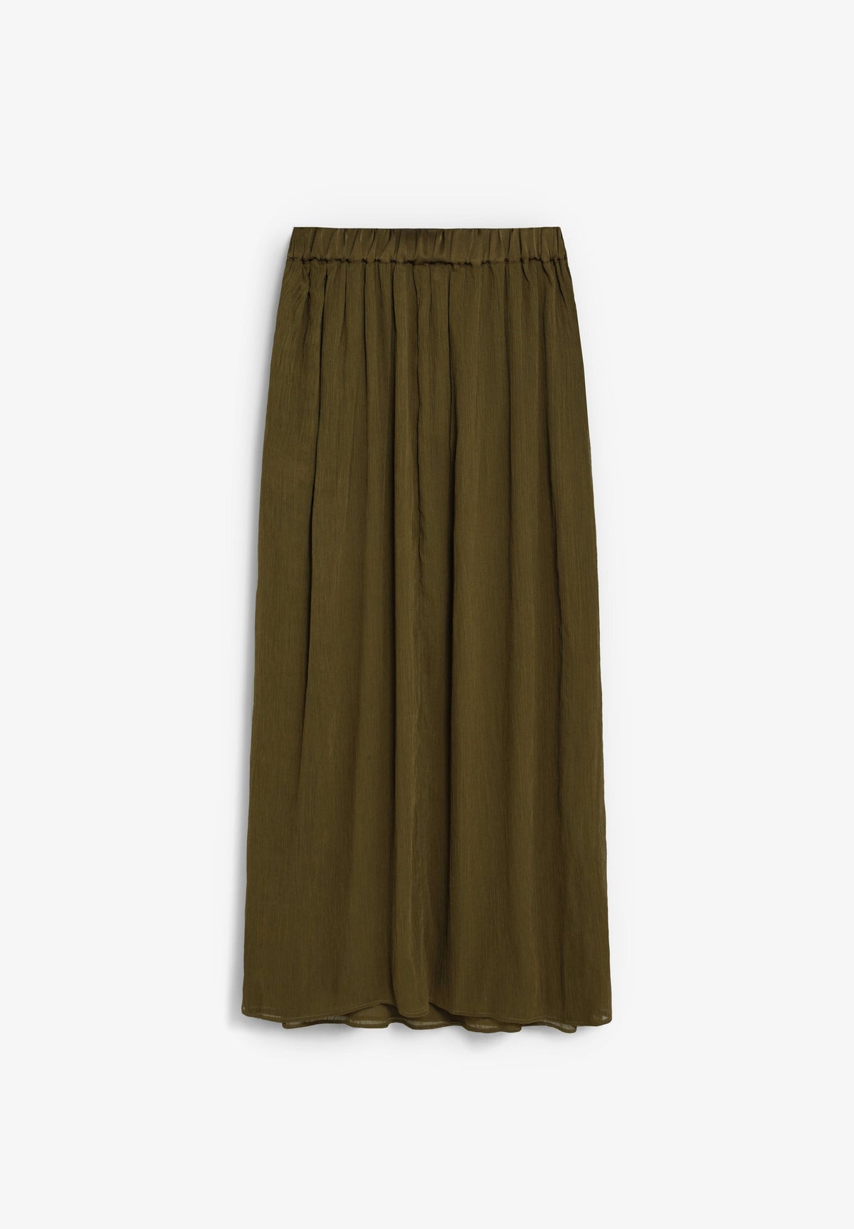 LONG TEXTURED SKIRT