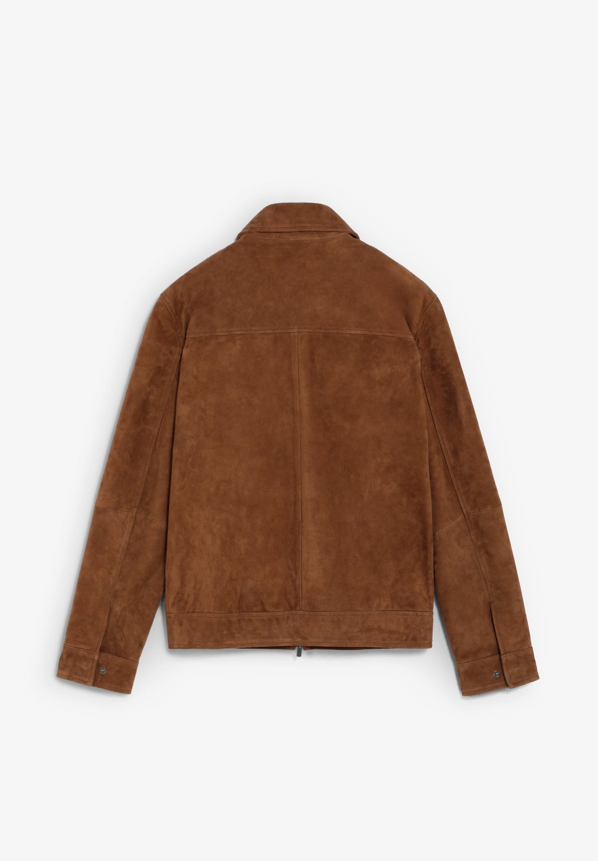 SUEDE JACKET WITH POCKETS