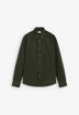 CORDUROY SHIRT WITH TONAL SKULL
