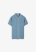 PIQUÉ POLO SHIRT WITH TONAL SKULL