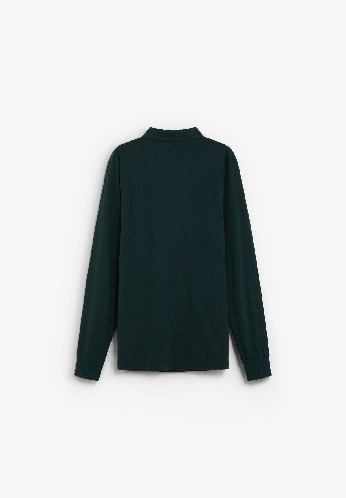 FADED LONG SLEEVE POLO SHIRT