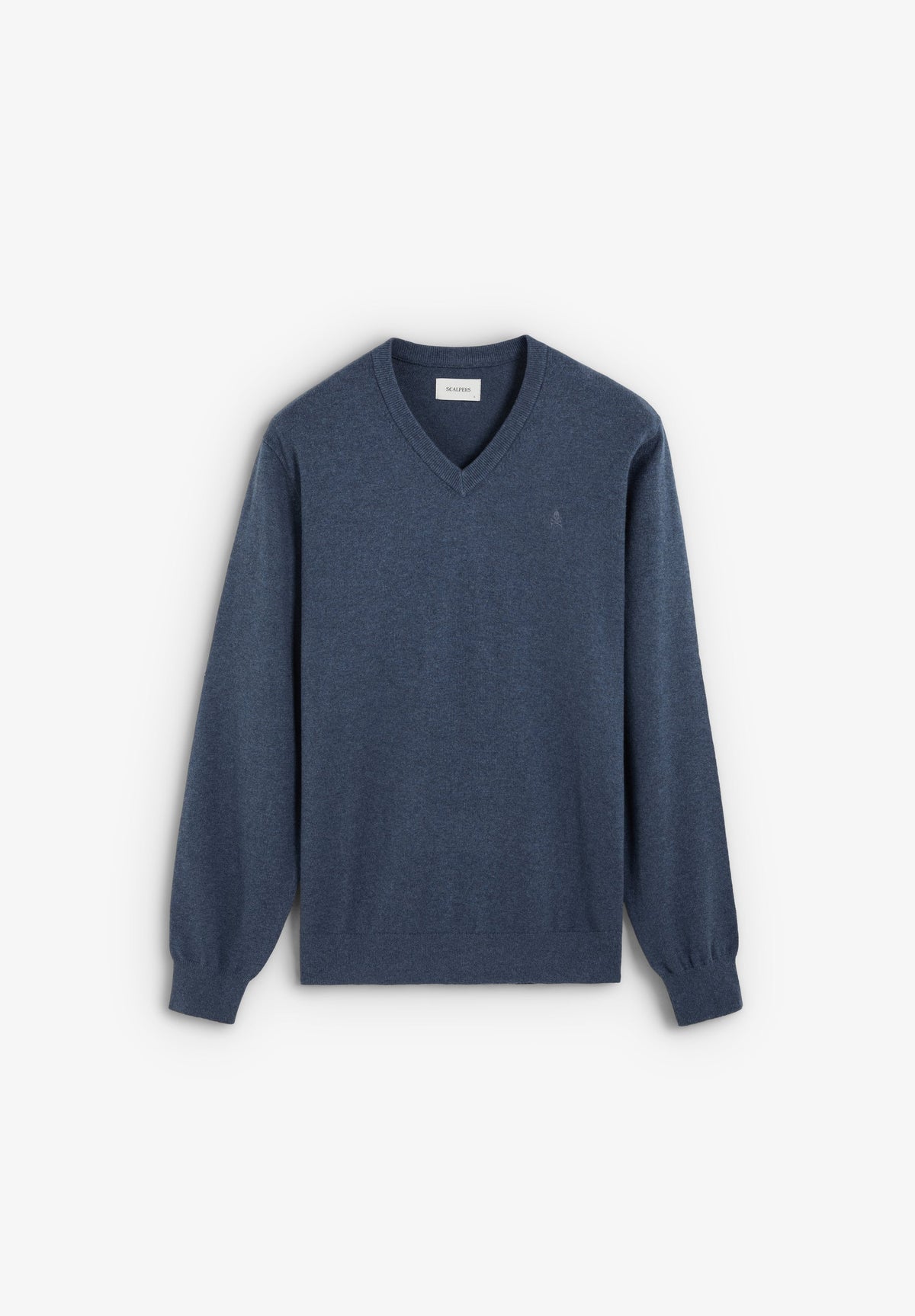 KNIT V-NECK SWEATER