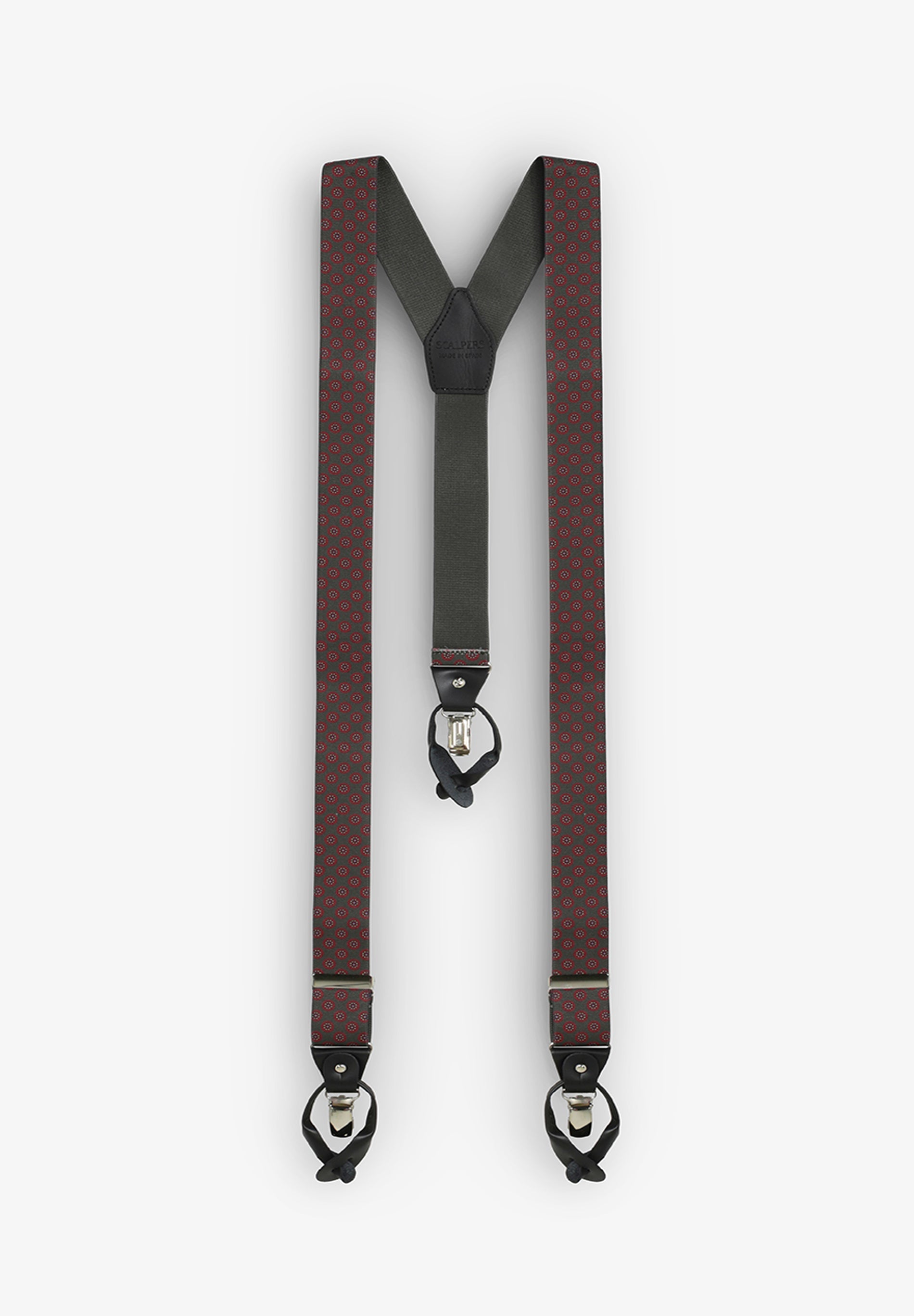 CONTRAST ELASTICATED BRACES