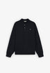 LONG SLEEVE POLO SHIRT WITH SKULL