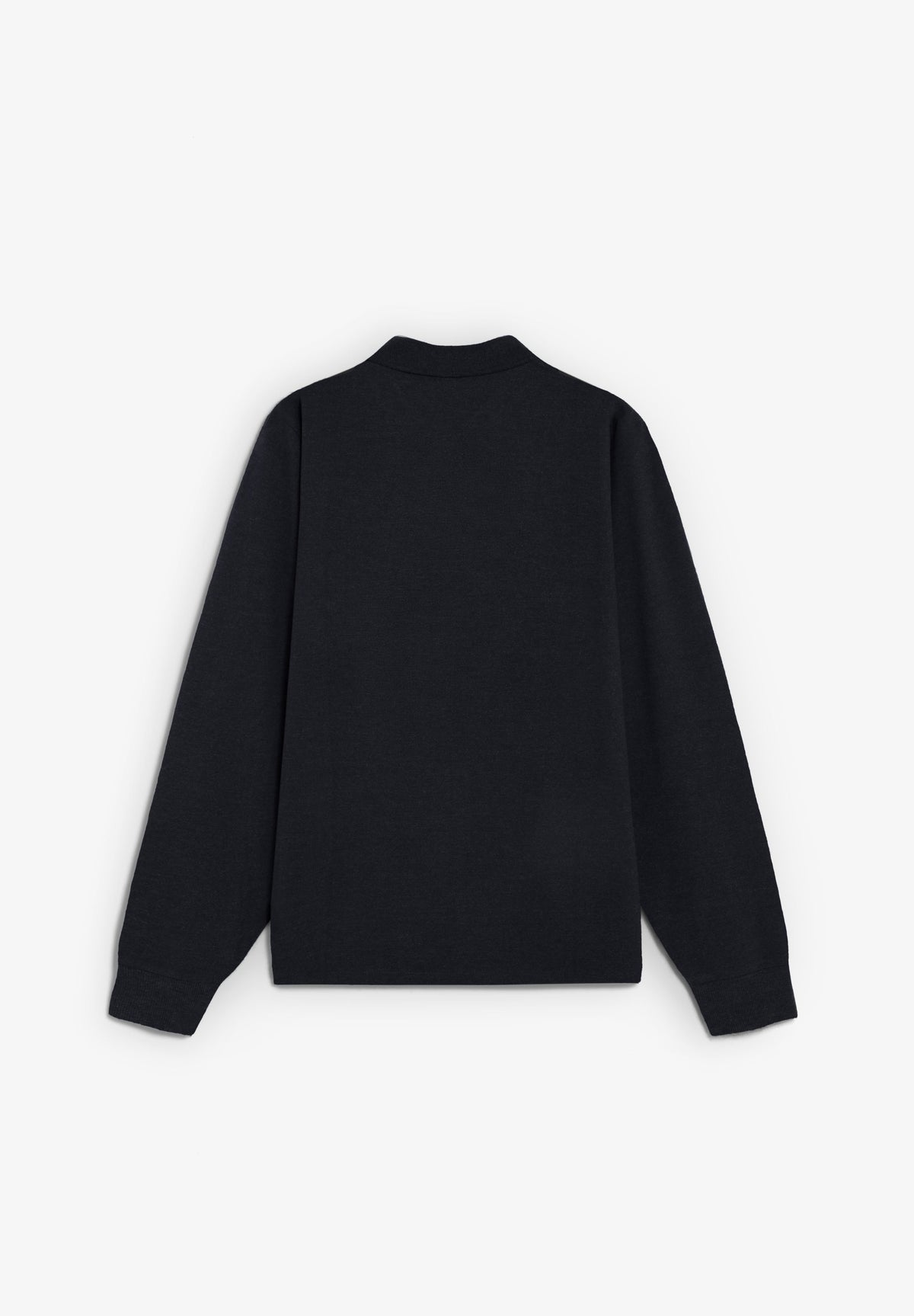 LONG SLEEVE POLO SHIRT WITH SKULL