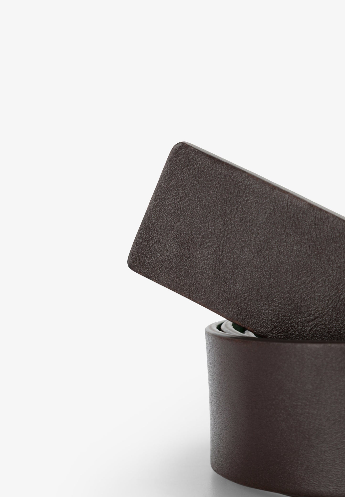 REVERSIBLE LEATHER BELT WITH SKULL